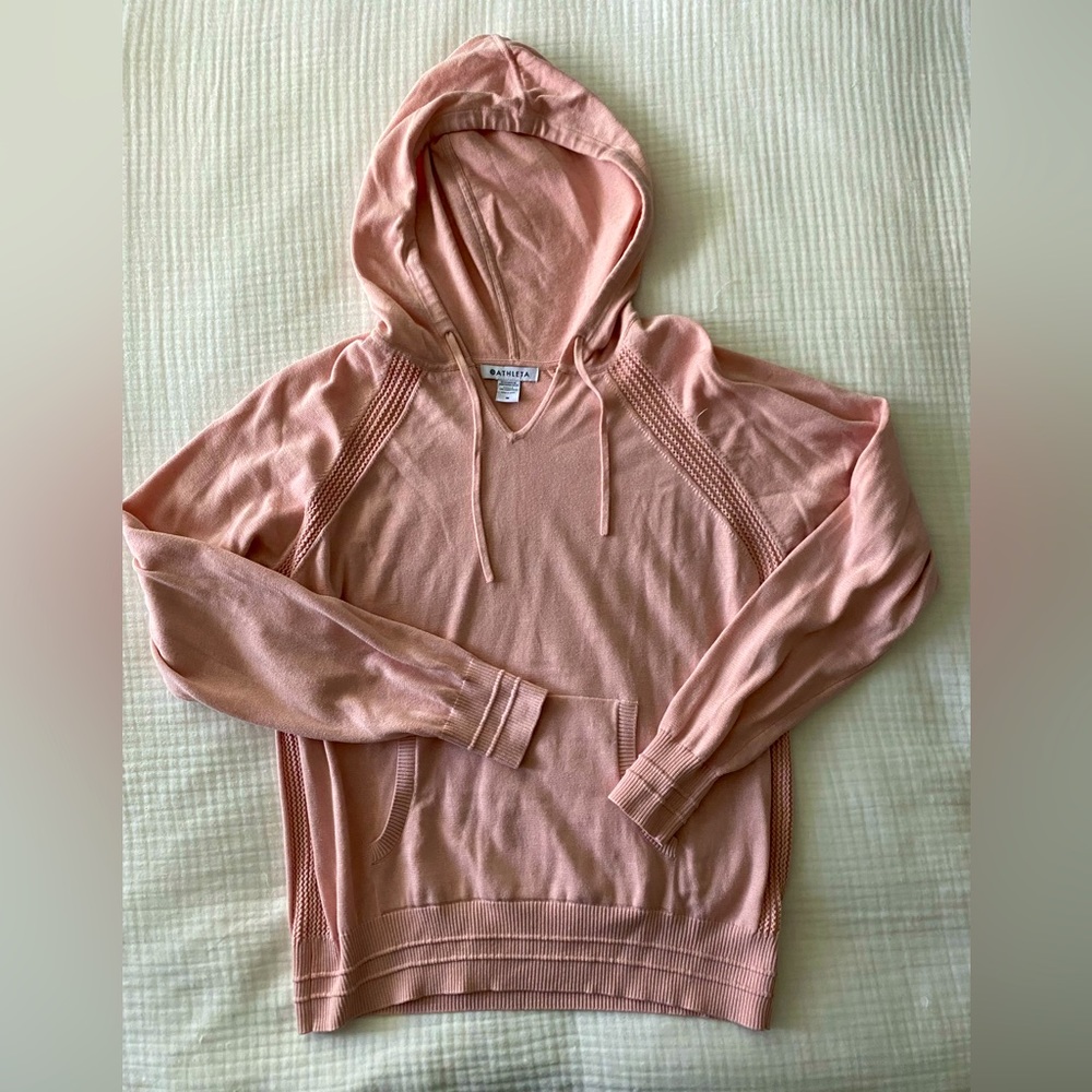 Athleta woven sweatshirt! Size medium